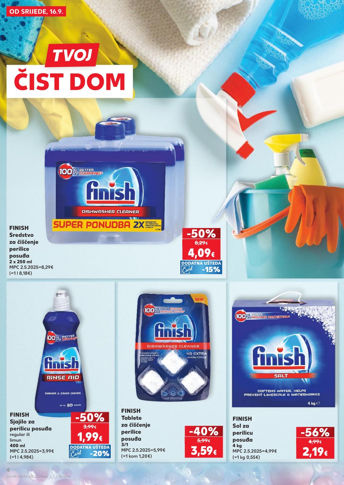 Stranica 4. Kaufland kataloga - Čišćenje, sladoledi, juhe...