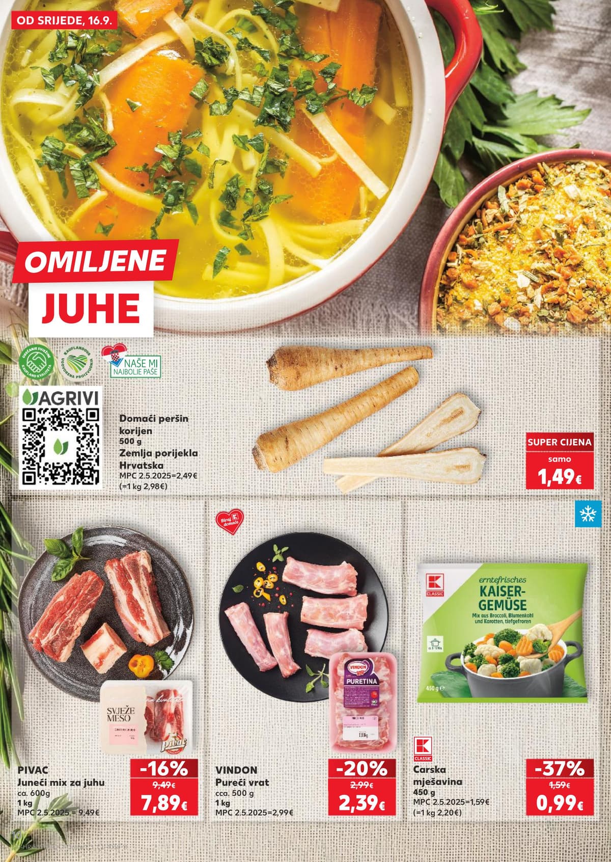 Stranica 10. Kaufland kataloga - Čišćenje, sladoledi, juhe...