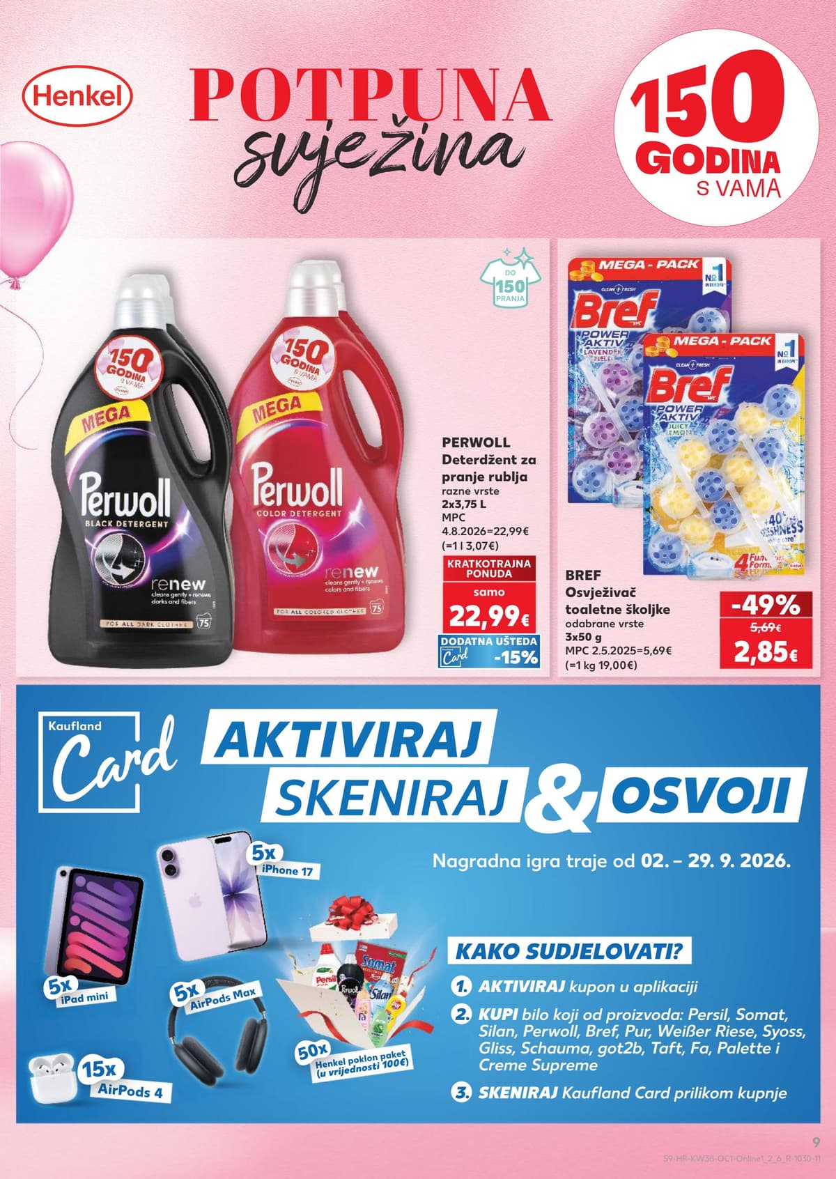 Stranica 9. Kaufland kataloga - Čišćenje, sladoledi, juhe... od 17.09.2026.