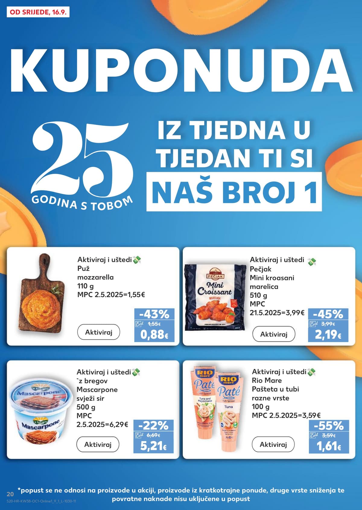 Stranica 20. Kaufland kataloga - Čišćenje, sladoledi, juhe... od 17.09.2026.
