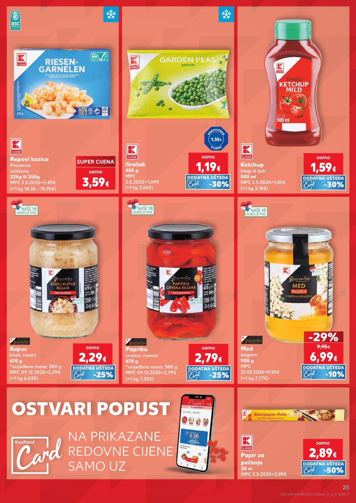 Stranica 25. Kaufland kataloga - Čišćenje, sladoledi, juhe...