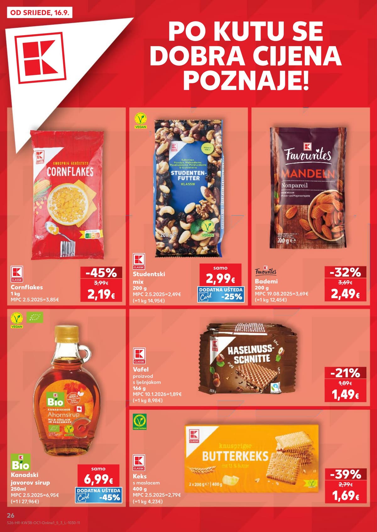 Stranica 26. Kaufland kataloga - Čišćenje, sladoledi, juhe...