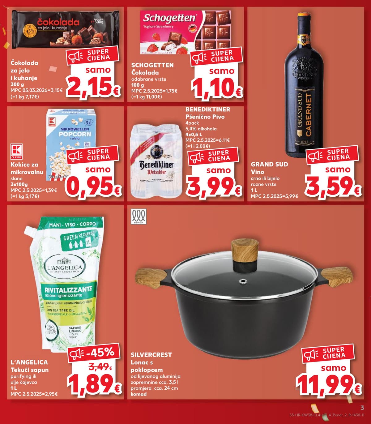 Stranica 3. Kaufland kataloga - Neviđene cijene