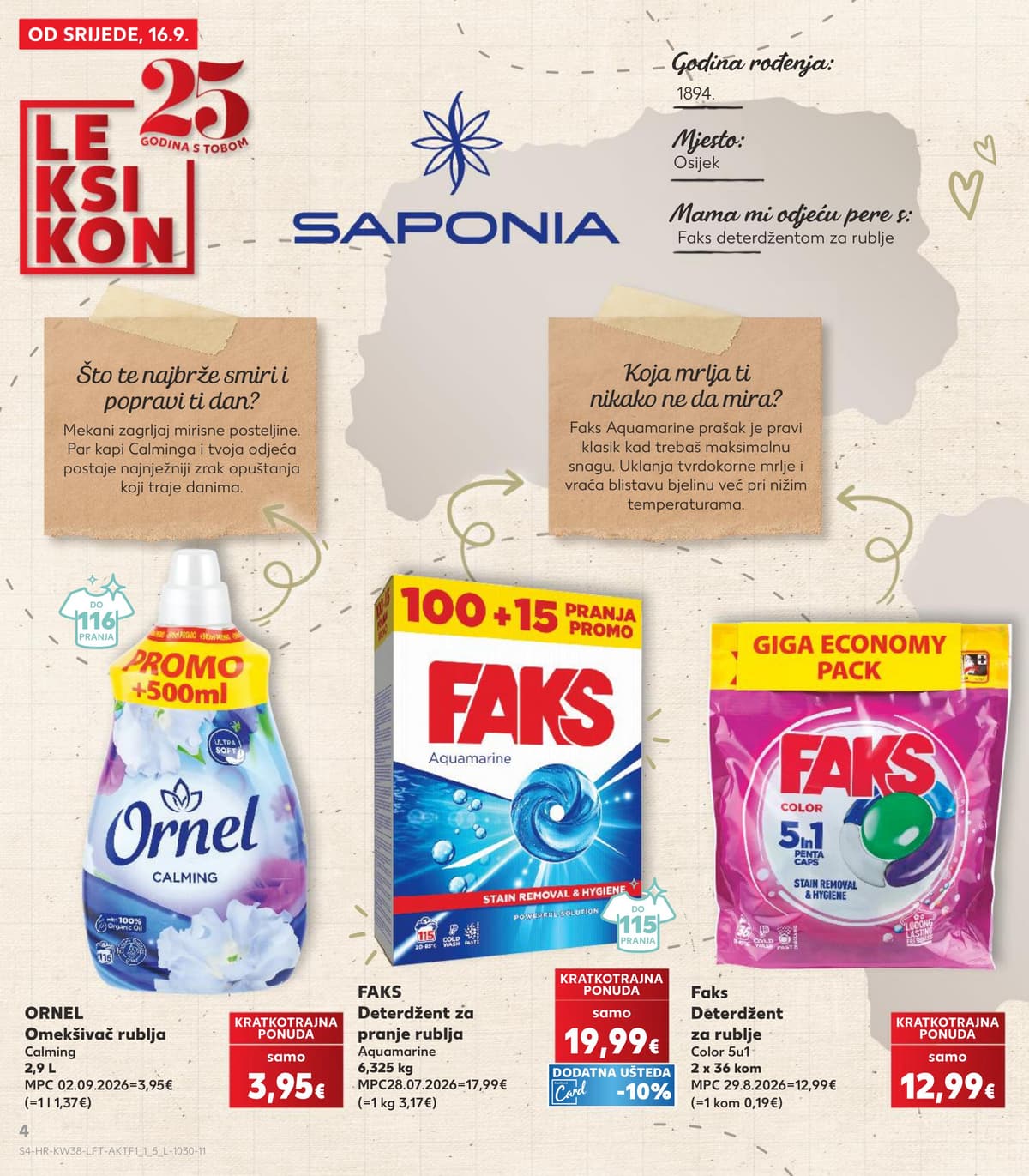 Stranica 4. Kaufland kataloga - Tjedna Akcija od 17.09.2026.