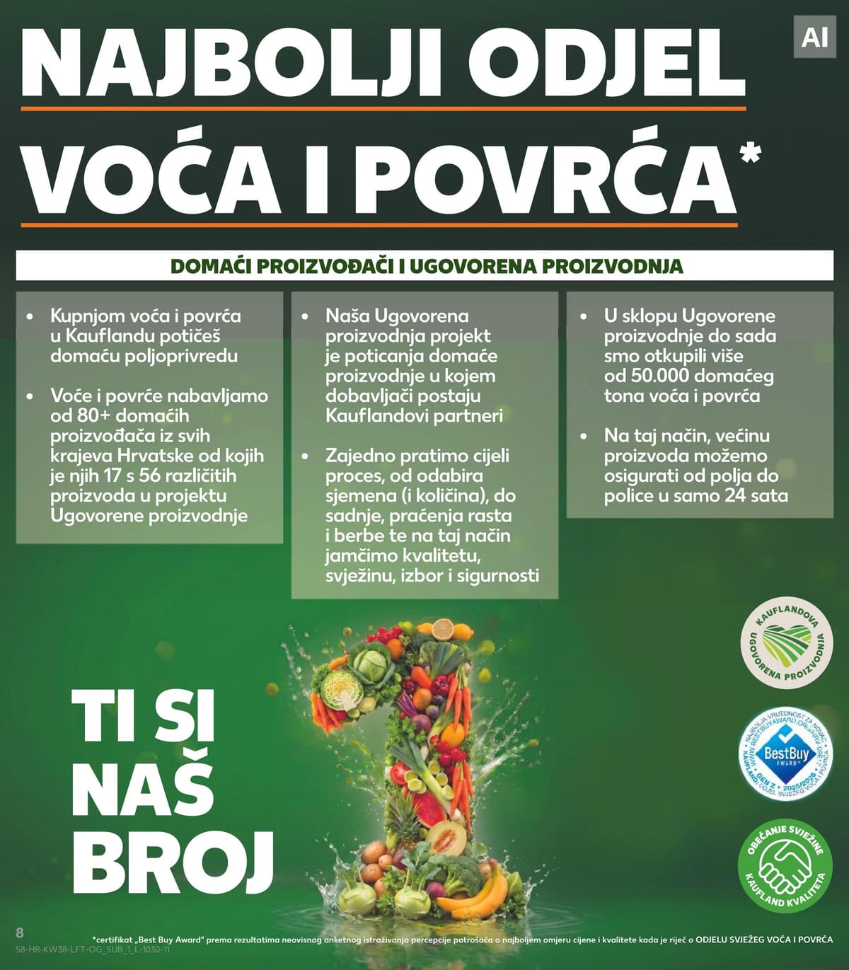 Stranica 8. Kaufland kataloga - Tjedna Akcija od 17.09.2026.