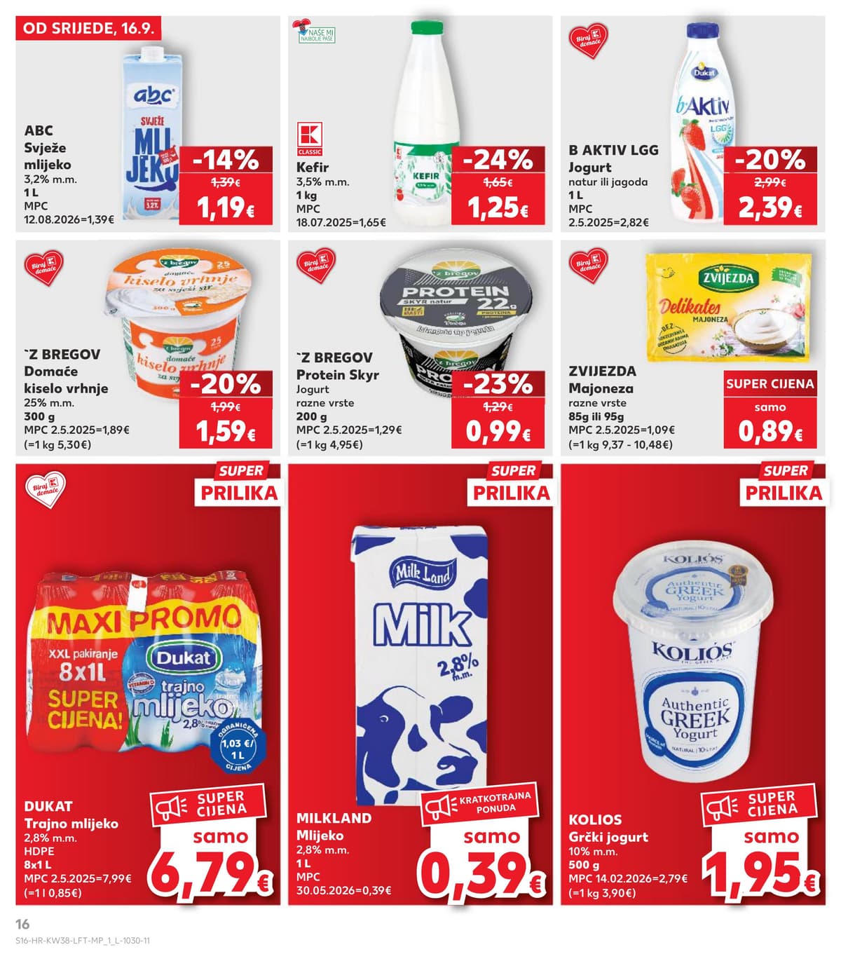 Stranica 16. Kaufland kataloga - Tjedna Akcija