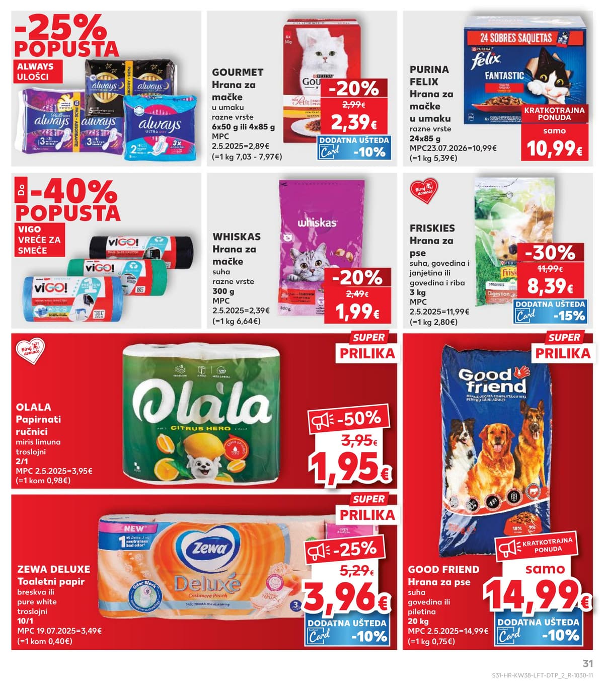 Stranica 31. Kaufland kataloga - Tjedna Akcija