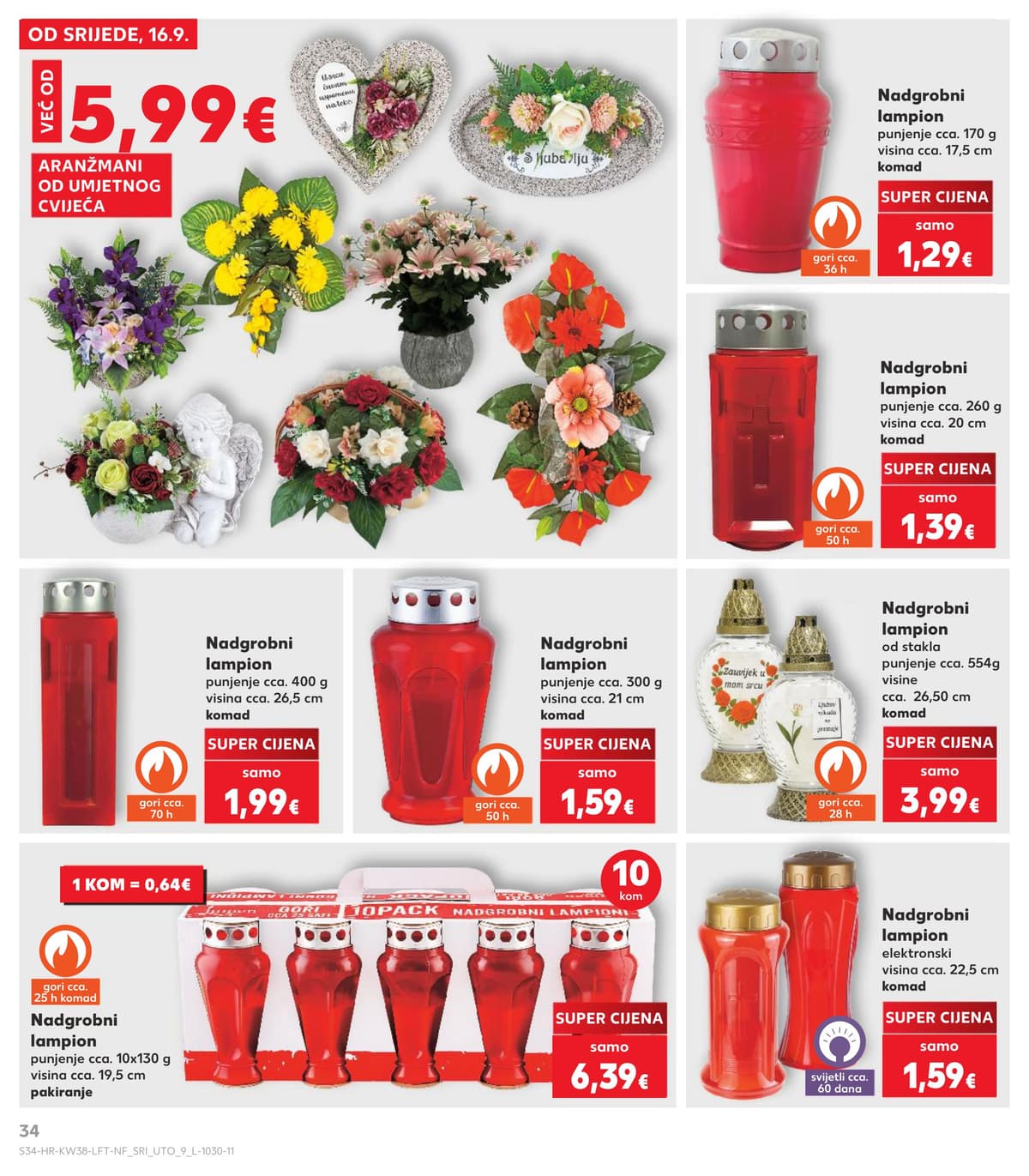 Stranica 34. Kaufland kataloga - Tjedna Akcija od 17.09.2026.