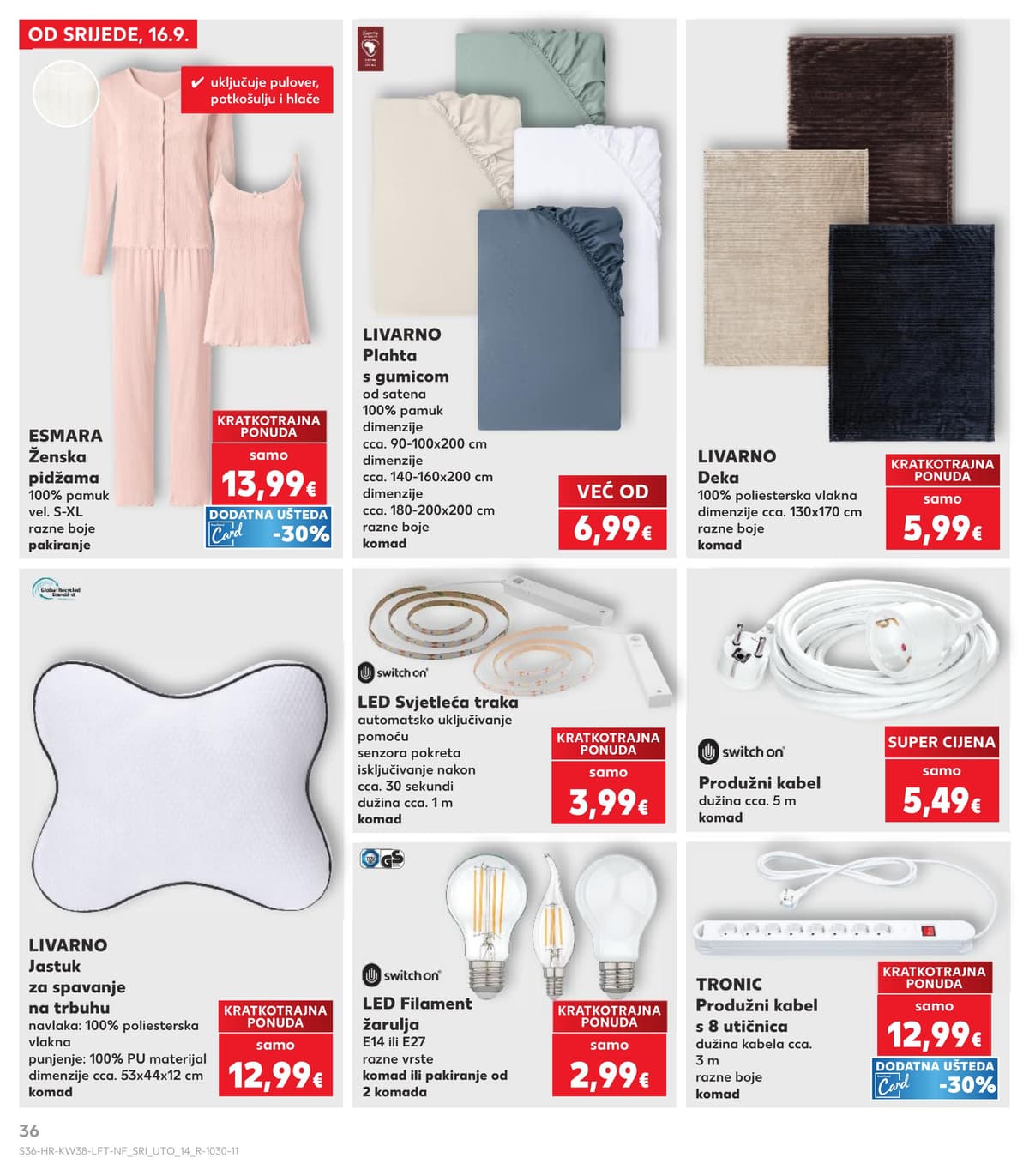 Stranica 36. Kaufland kataloga - Tjedna Akcija od 17.09.2026.