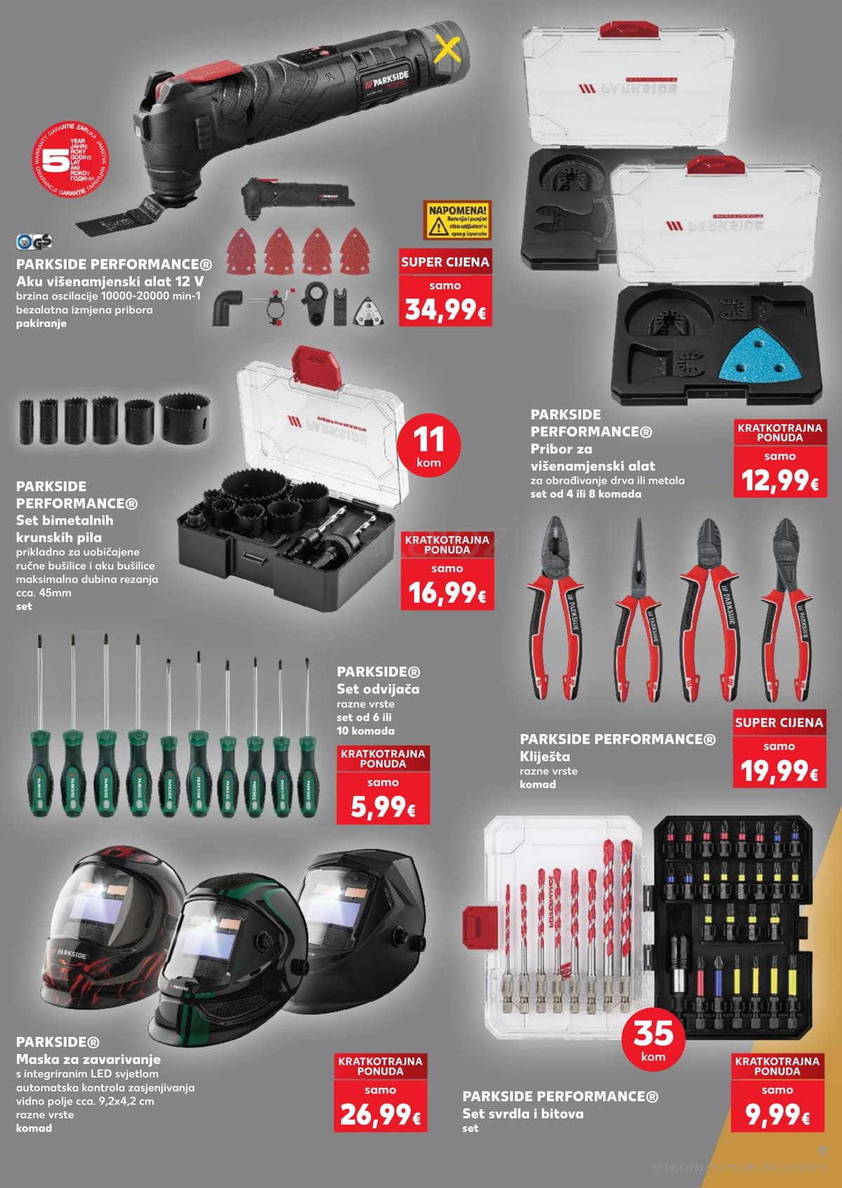 Stranica 9. Kaufland kataloga - Neprehrambeni Proizvodi od 20.09.2026.
