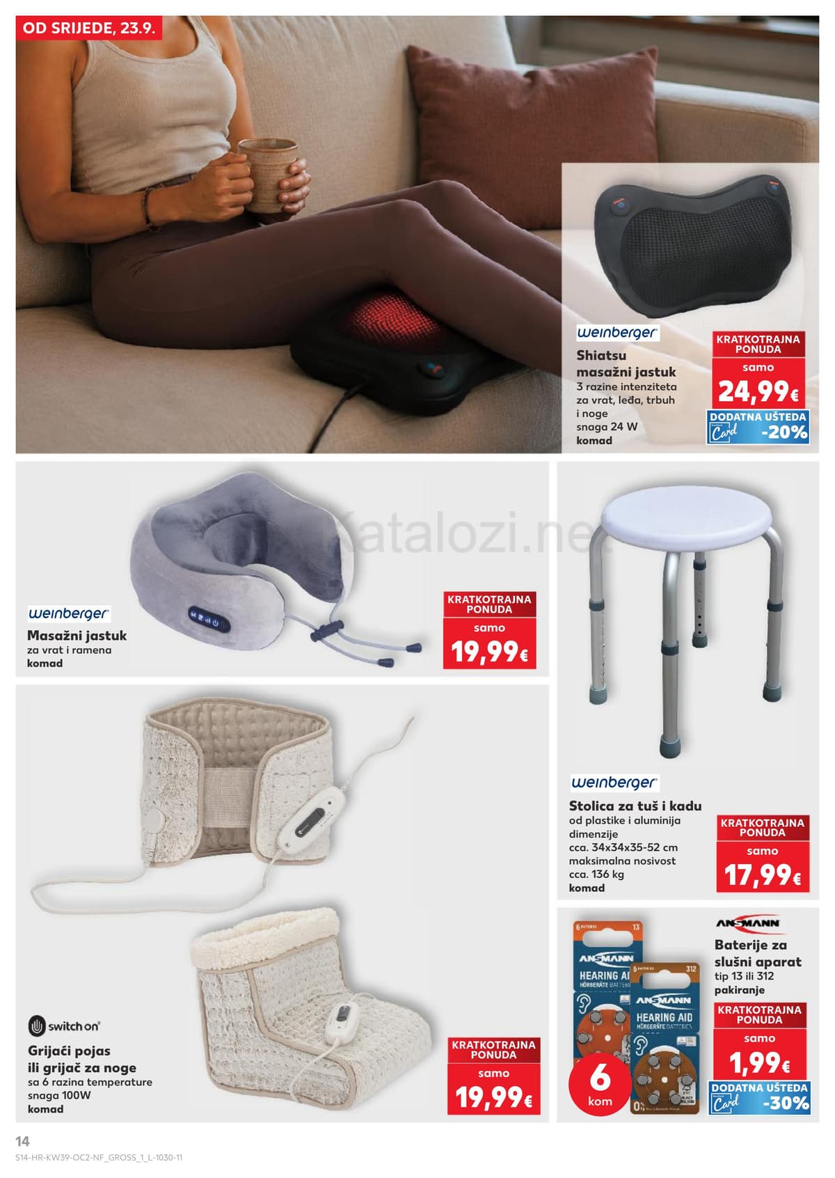 Stranica 14. Kaufland kataloga - Neprehrambeni Proizvodi od 20.09.2026.