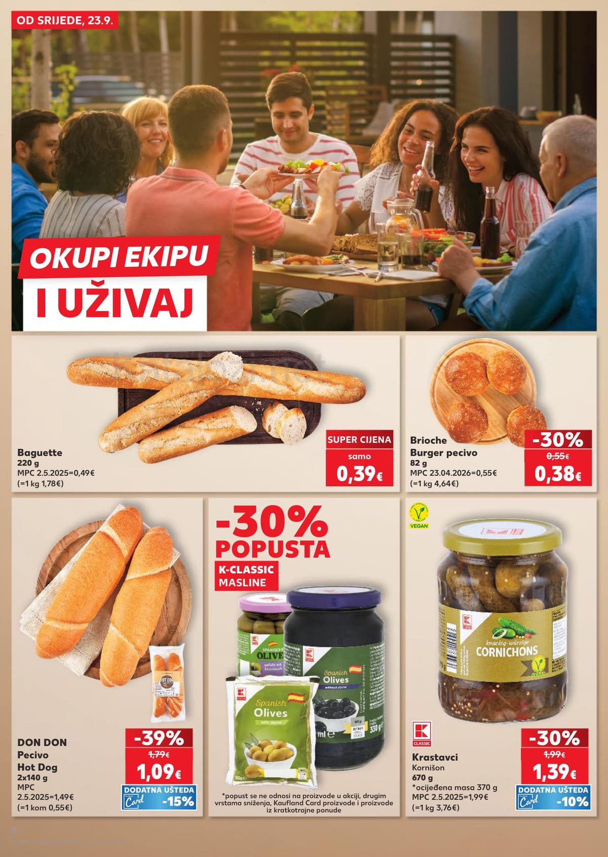 Stranica 8. Kaufland kataloga - Sve za druženje, ulja i ocat...