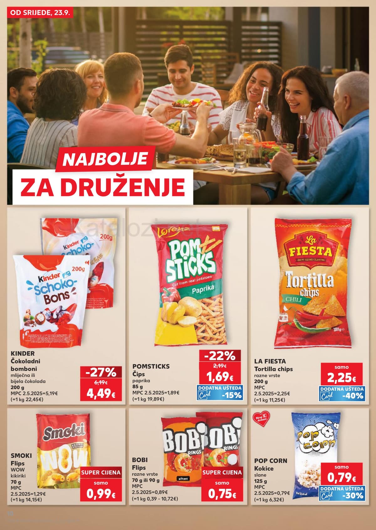 Stranica 10. Kaufland kataloga - Sve za druženje, ulja i ocat... od 20.09.2026.