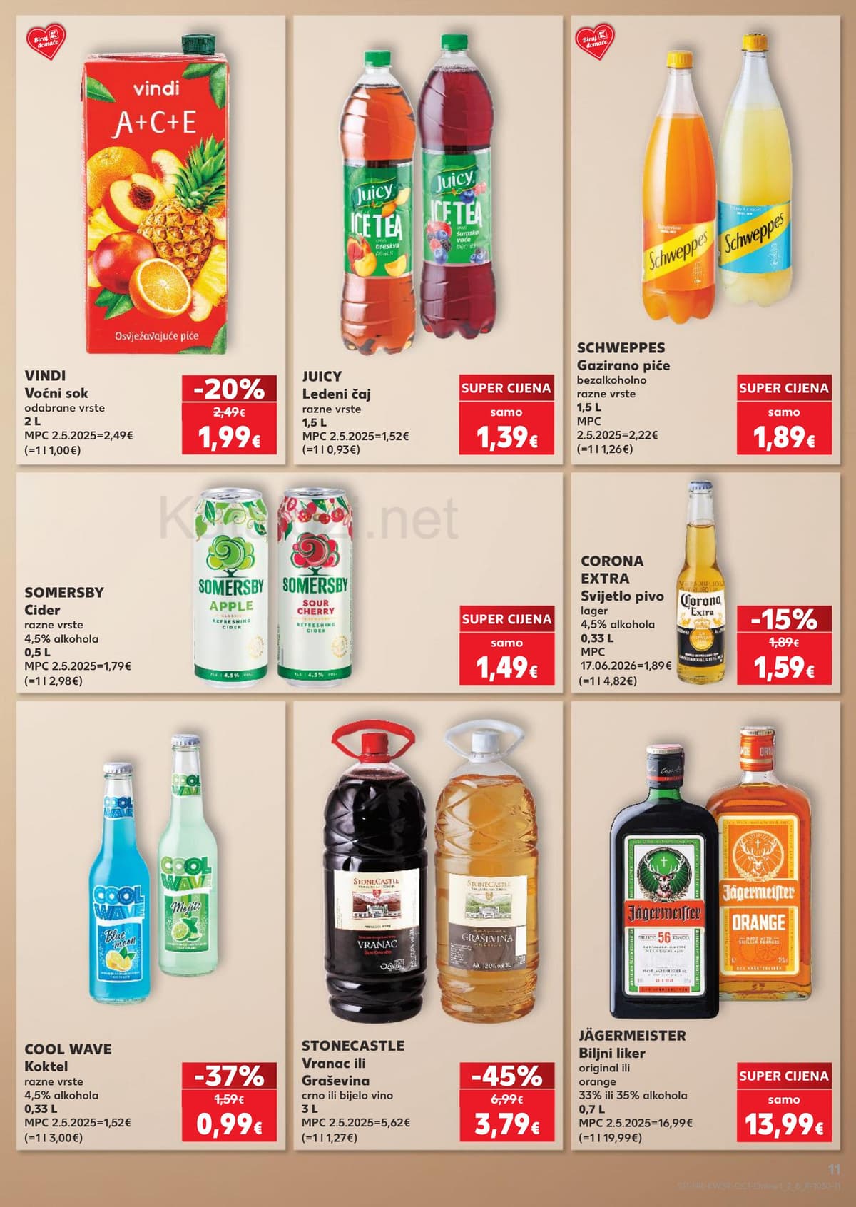 Stranica 11. Kaufland kataloga - Sve za druženje, ulja i ocat...