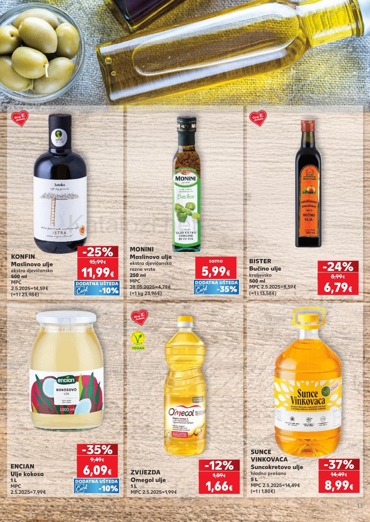 Stranica 13. Kaufland kataloga - Sve za druženje, ulja i ocat... od 20.09.2026.