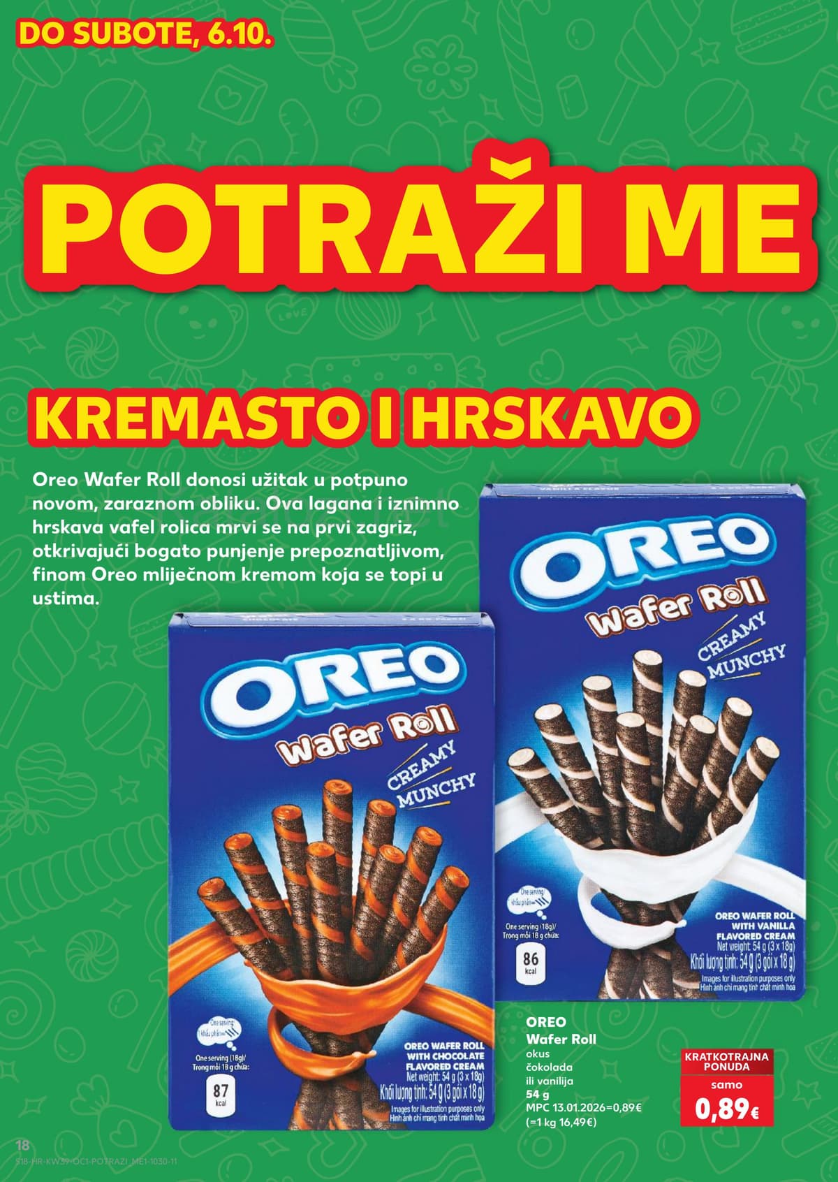 Stranica 18. Kaufland kataloga - Sve za druženje, ulja i ocat... od 20.09.2026.