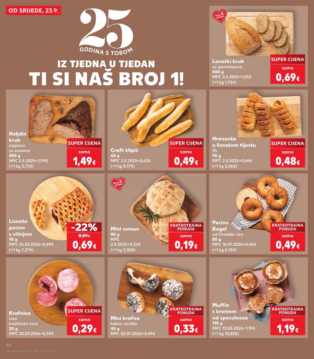 Stranica 14. Kaufland kataloga - Tjedna Akcija od 20.09.2026.