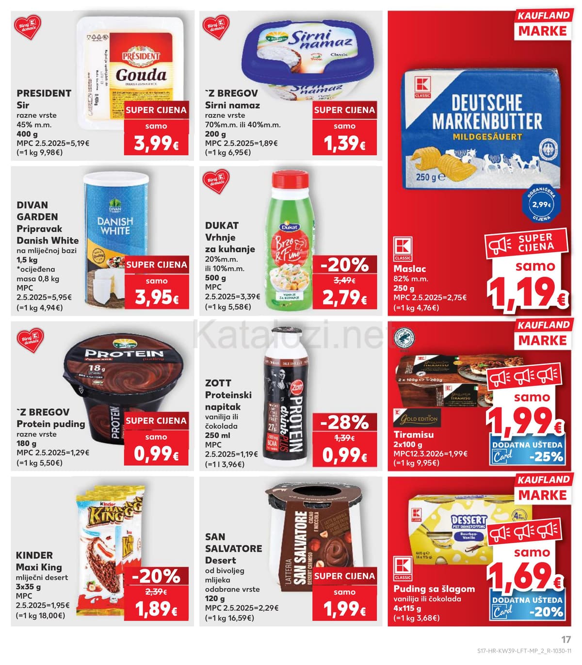 Stranica 17. Kaufland kataloga - Tjedna Akcija od 20.09.2026.