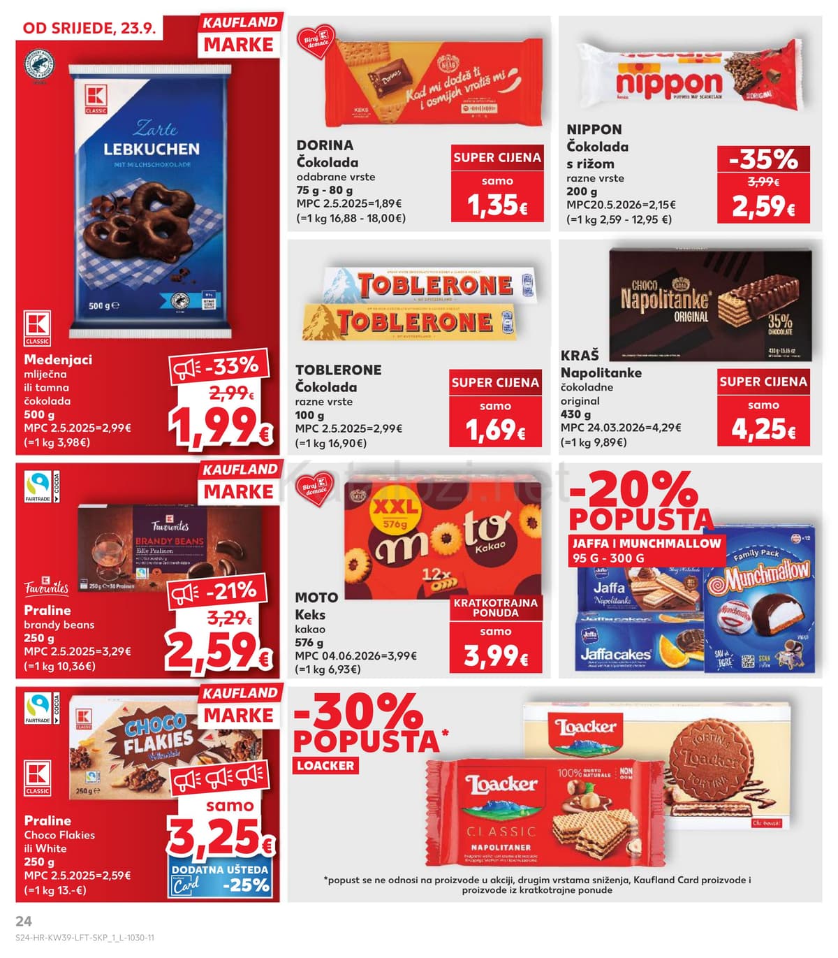 Stranica 24. Kaufland kataloga - Tjedna Akcija