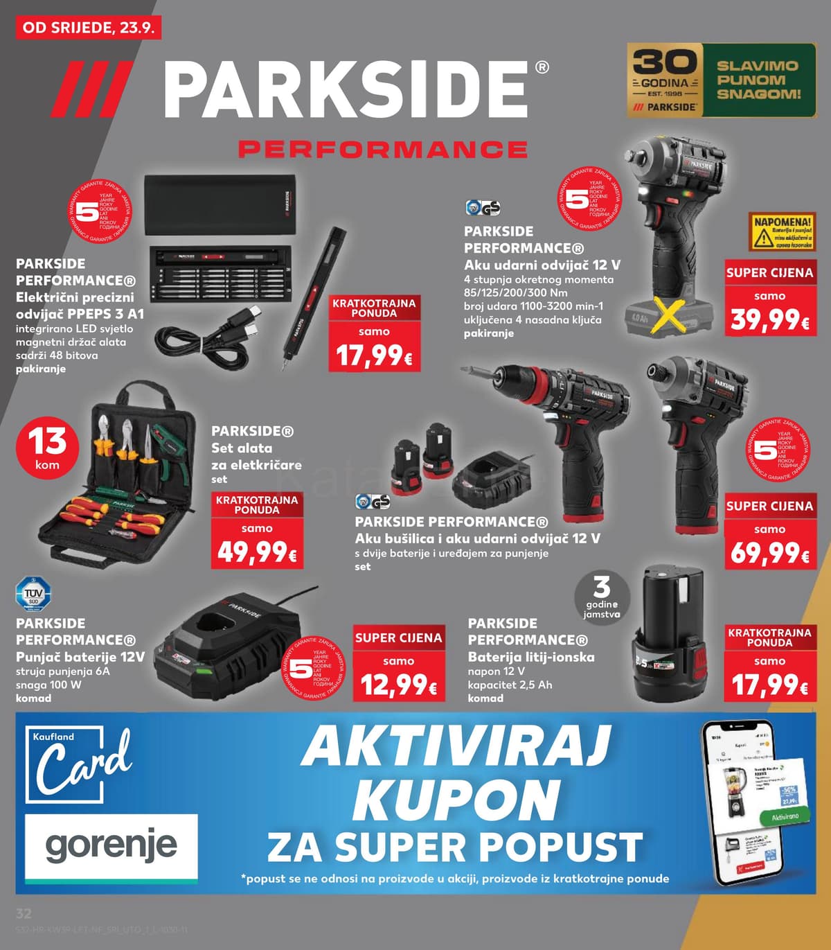 Stranica 32. Kaufland kataloga - Tjedna Akcija od 20.09.2026.