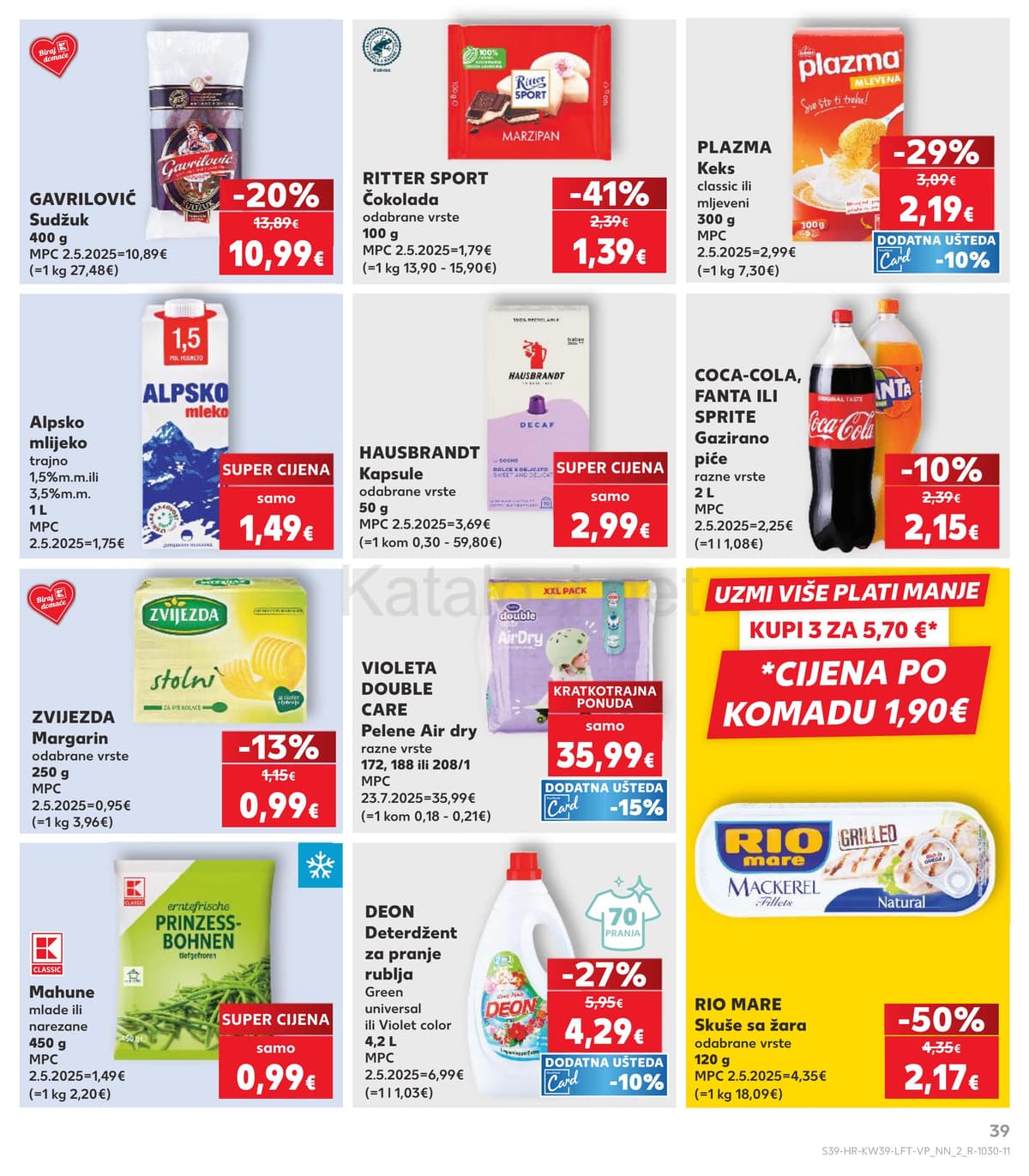 Stranica 39. Kaufland kataloga - Tjedna Akcija