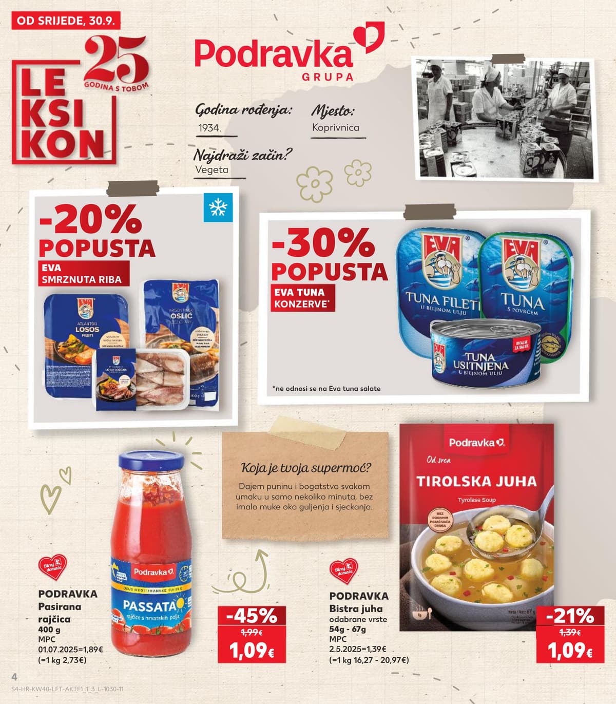 Stranica 4. Kaufland kataloga - Tjedna Akcija od 28.09.2026.