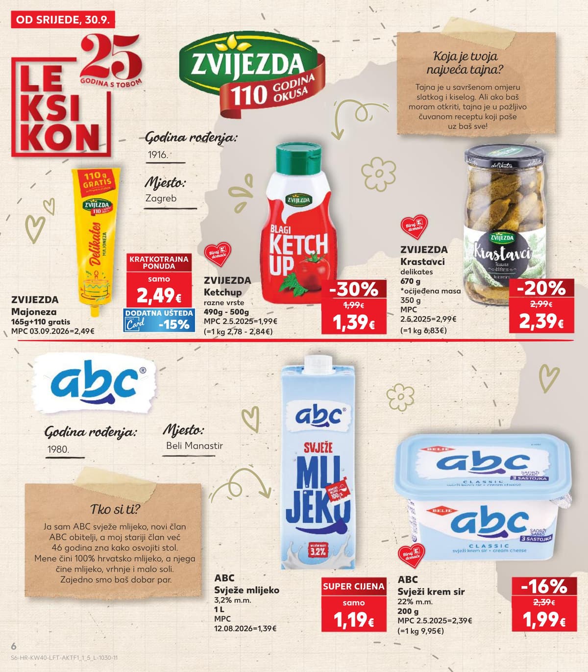 Stranica 6. Kaufland kataloga - Tjedna Akcija od 28.09.2026.