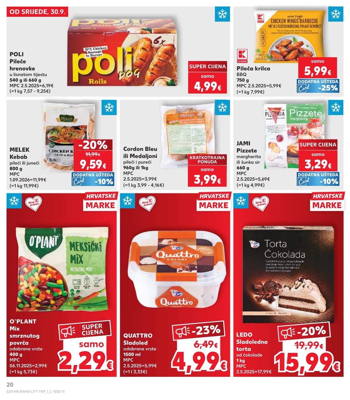 Stranica 19. Kaufland kataloga - Tjedna Akcija od 28.09.2026.