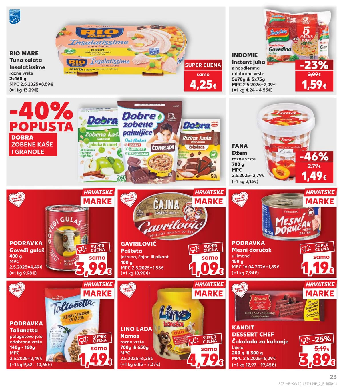 Stranica 22. Kaufland kataloga - Tjedna Akcija od 28.09.2026.