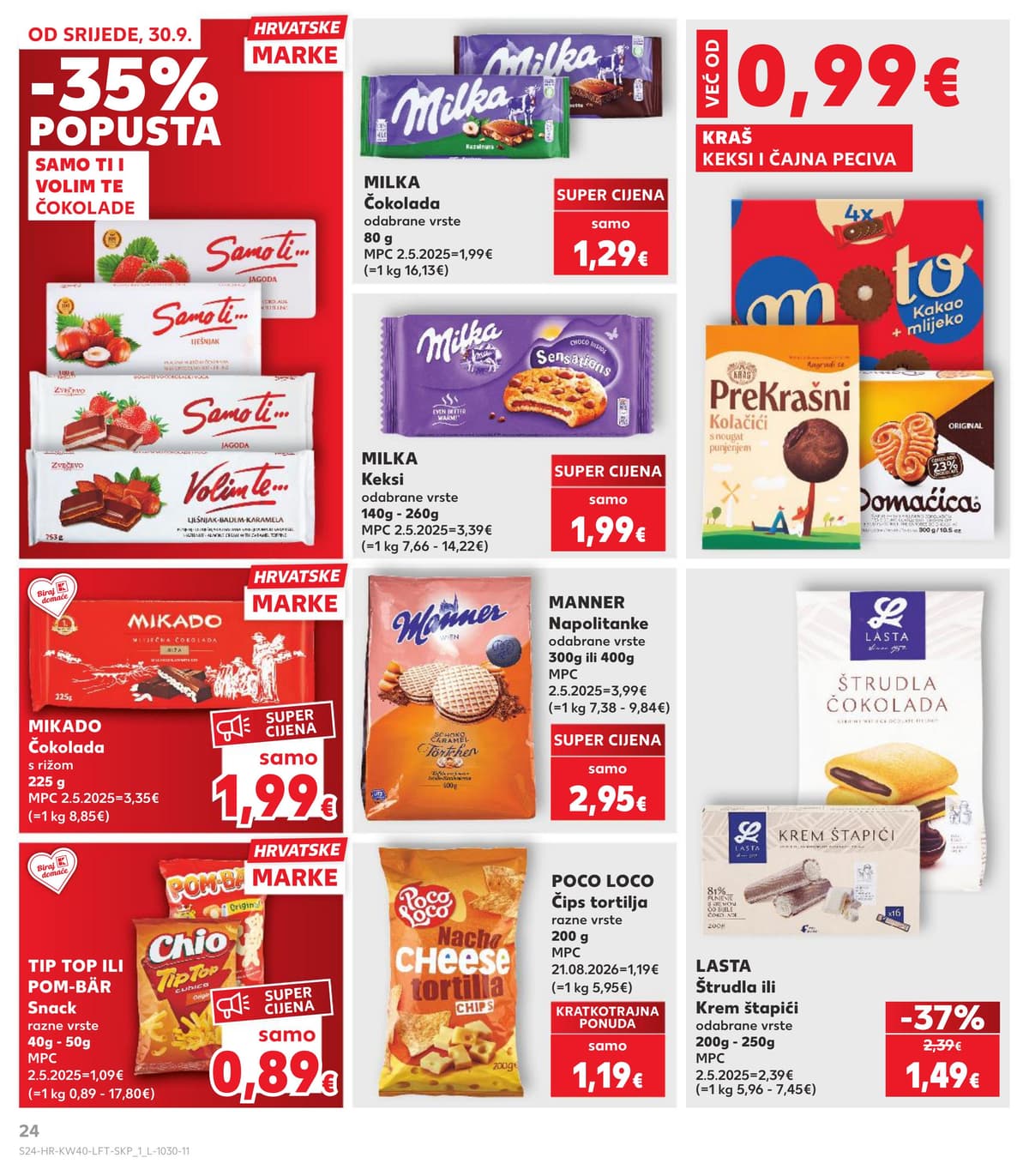 Stranica 23. Kaufland kataloga - Tjedna Akcija od 28.09.2026.