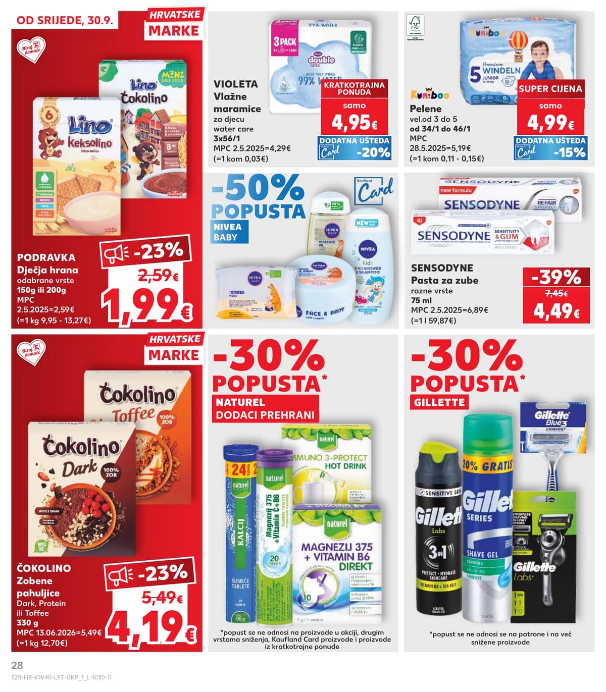 Stranica 27. Kaufland kataloga - Tjedna Akcija od 28.09.2026.