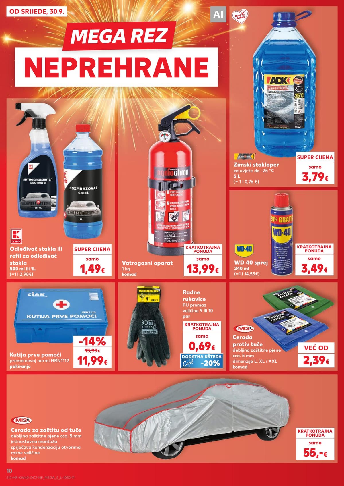 Stranica 10. Kaufland kataloga - Neprehrambeni Proizvodi od 28.09.2026.