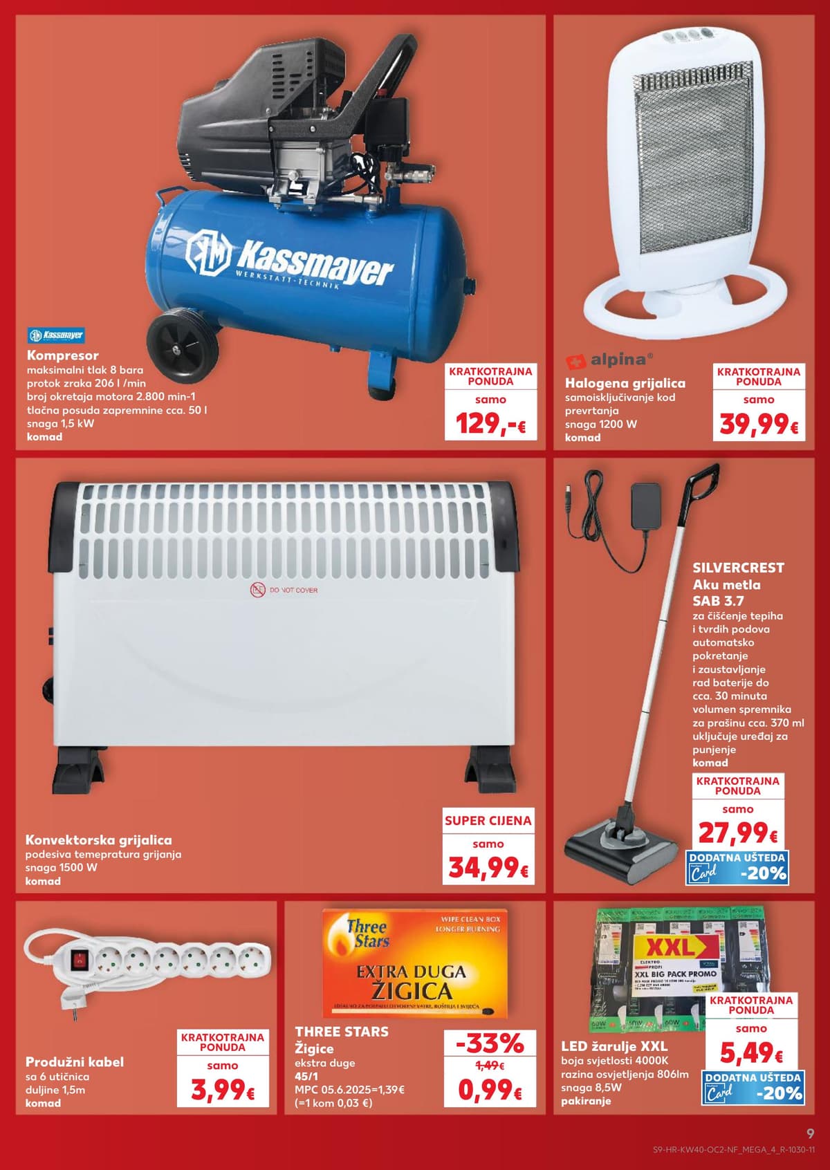 Stranica 9. Kaufland kataloga - Neprehrambeni Proizvodi od 28.09.2026.
