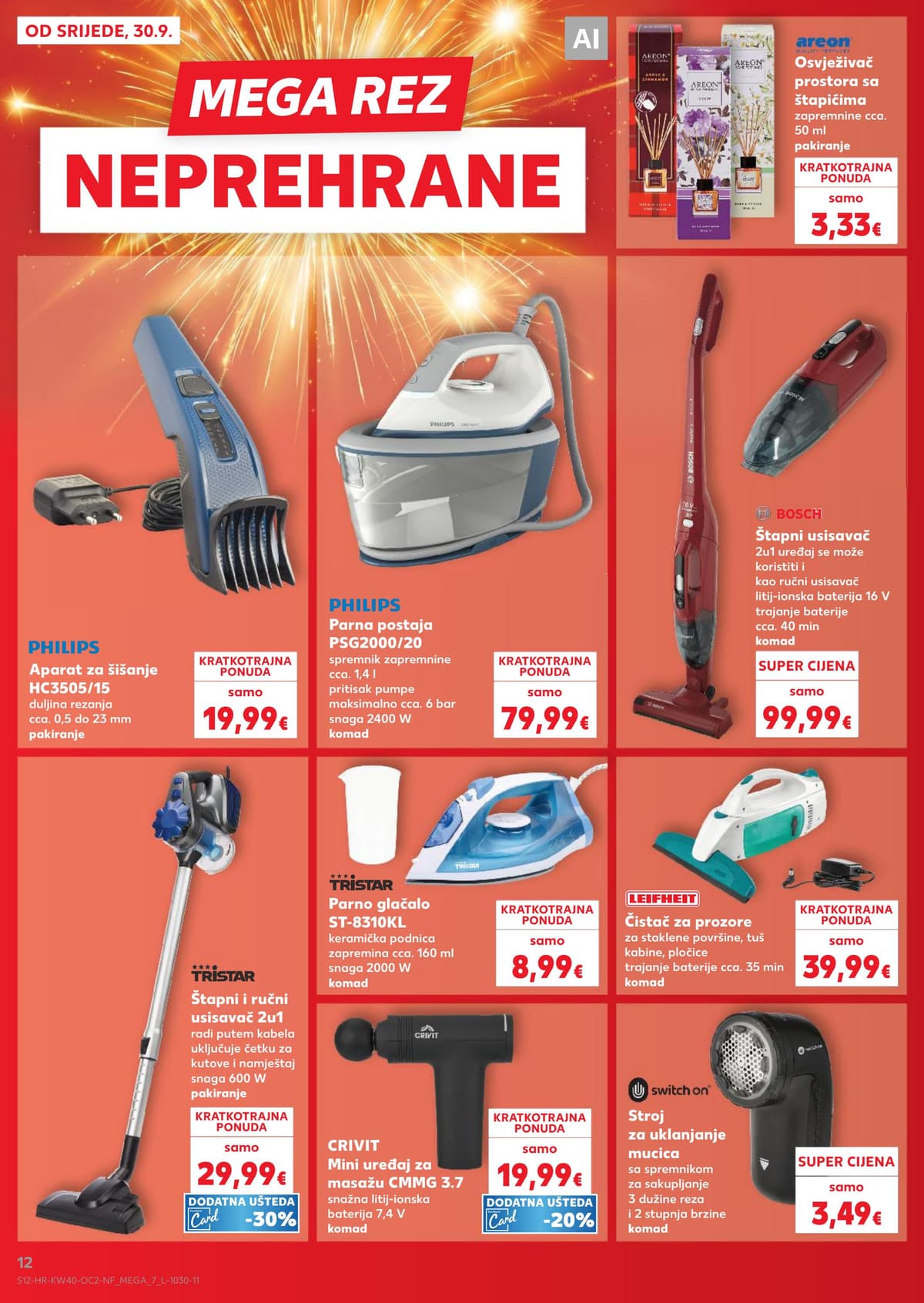 Stranica 12. Kaufland kataloga - Neprehrambeni Proizvodi od 28.09.2026.