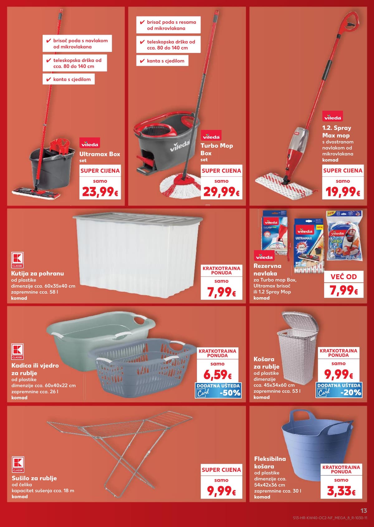 Stranica 13. Kaufland kataloga - Neprehrambeni Proizvodi od 28.09.2026.