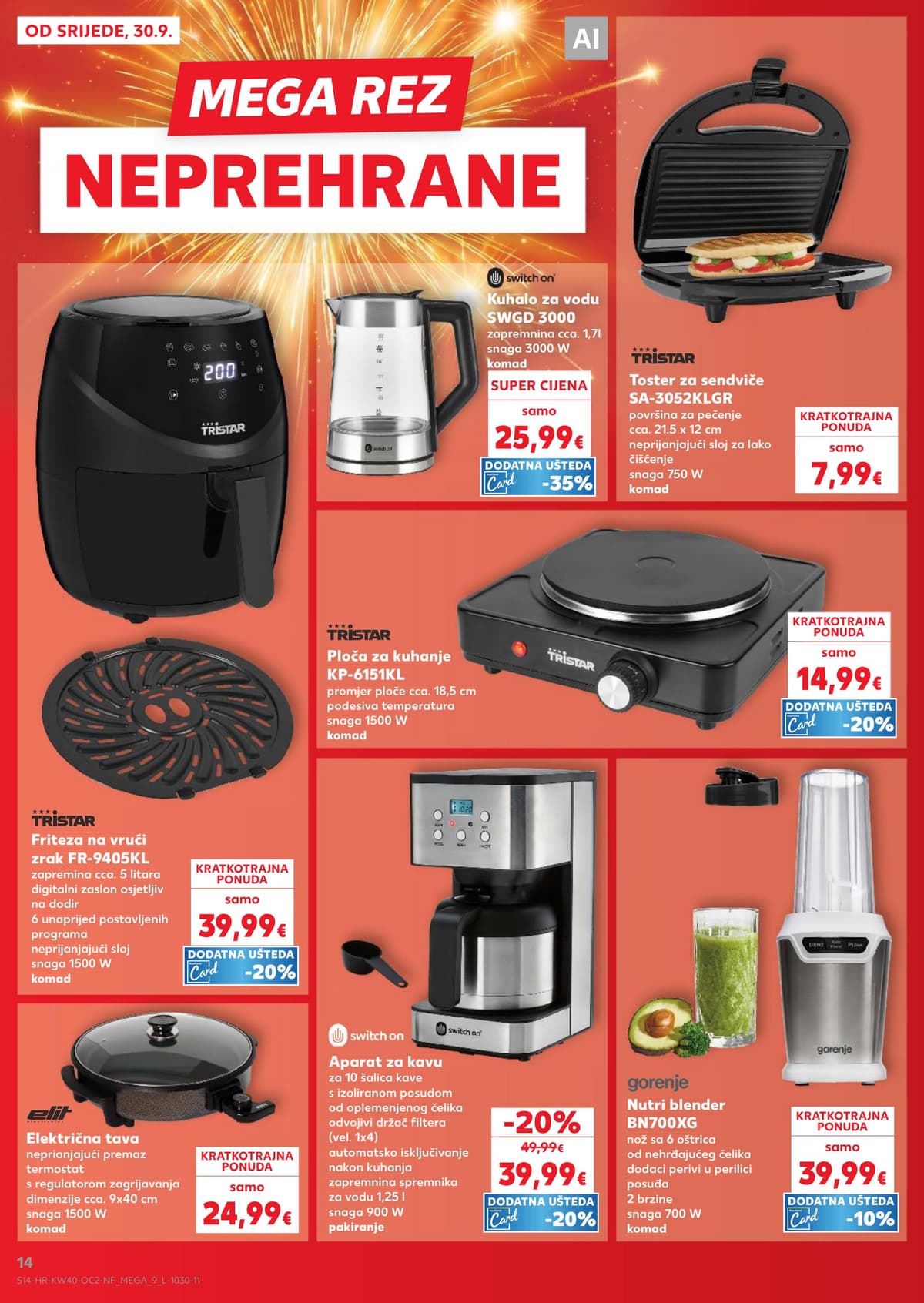 Stranica 14. Kaufland kataloga - Neprehrambeni Proizvodi od 28.09.2026.