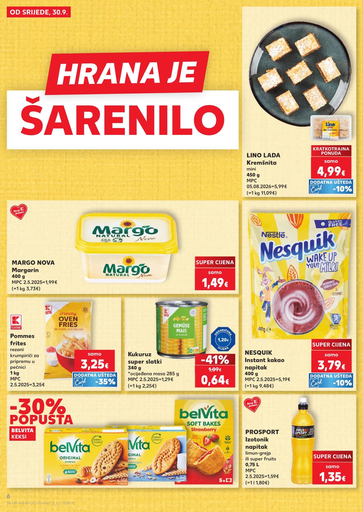 Stranica 6. Kaufland kataloga - Kava i čaj, sve za ljubimce... od 28.09.2026.