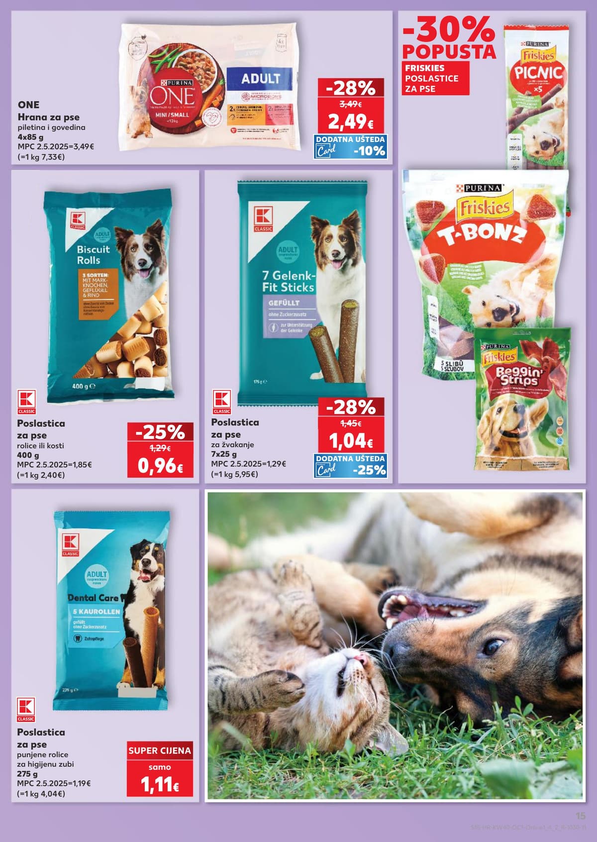 Stranica 15. Kaufland kataloga - Kava i čaj, sve za ljubimce... od 28.09.2026.