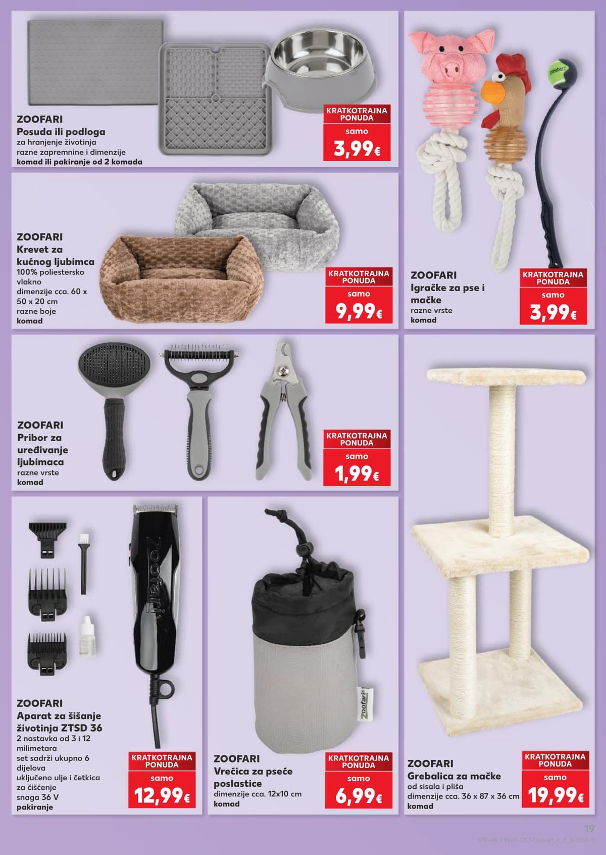 Stranica 19. Kaufland kataloga - Kava i čaj, sve za ljubimce... od 28.09.2026.