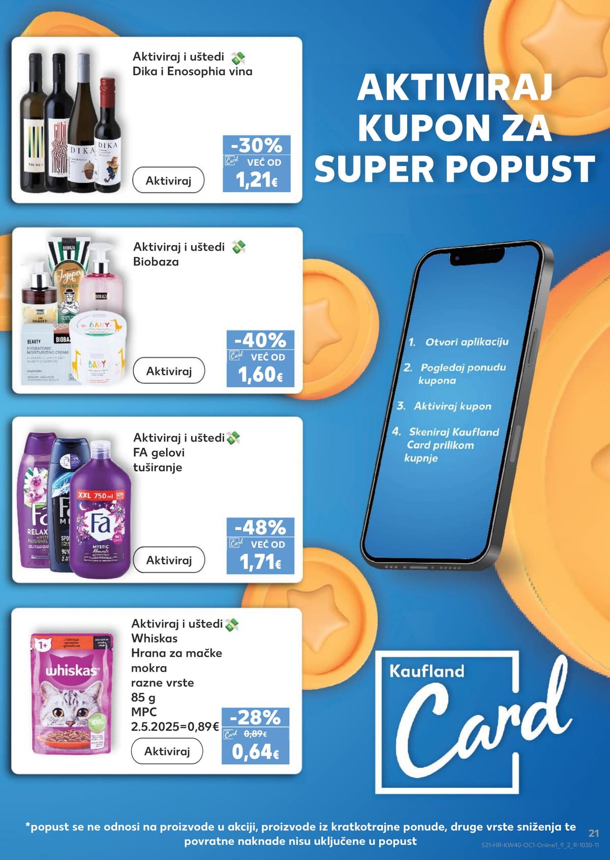 Stranica 21. Kaufland kataloga - Kava i čaj, sve za ljubimce... od 28.09.2026.