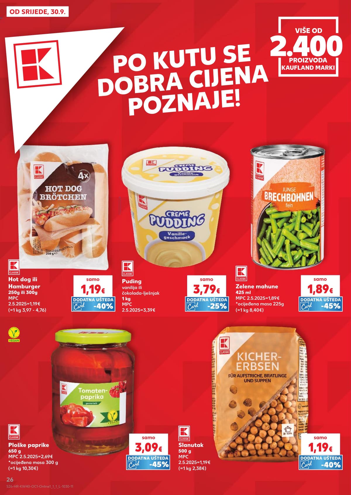 Stranica 26. Kaufland kataloga - Kava i čaj, sve za ljubimce... od 28.09.2026.