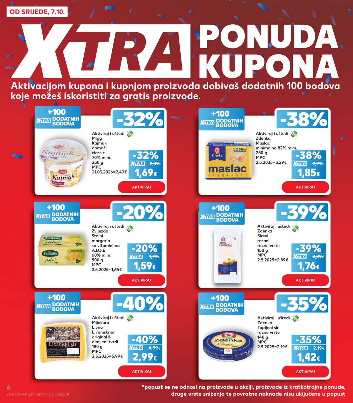 Stranica 6. Kaufland kataloga - Tjedna Akcija od 16.10.2026.
