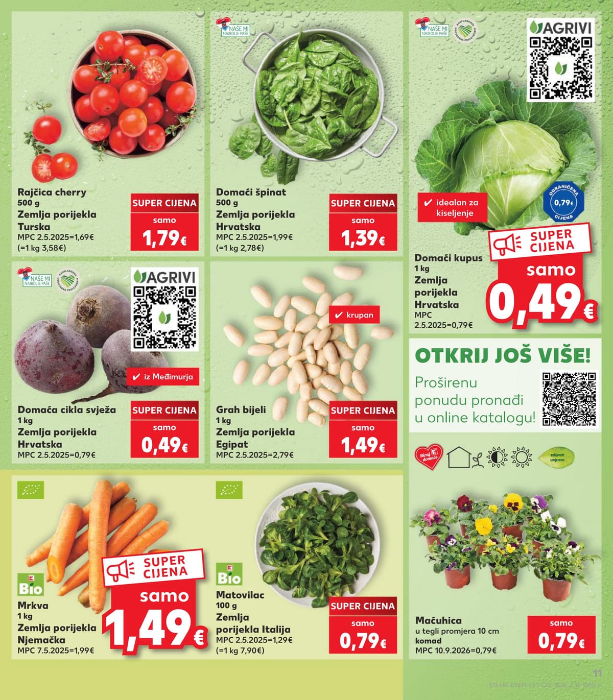 Stranica 11. Kaufland kataloga - Tjedna Akcija od 16.10.2026.
