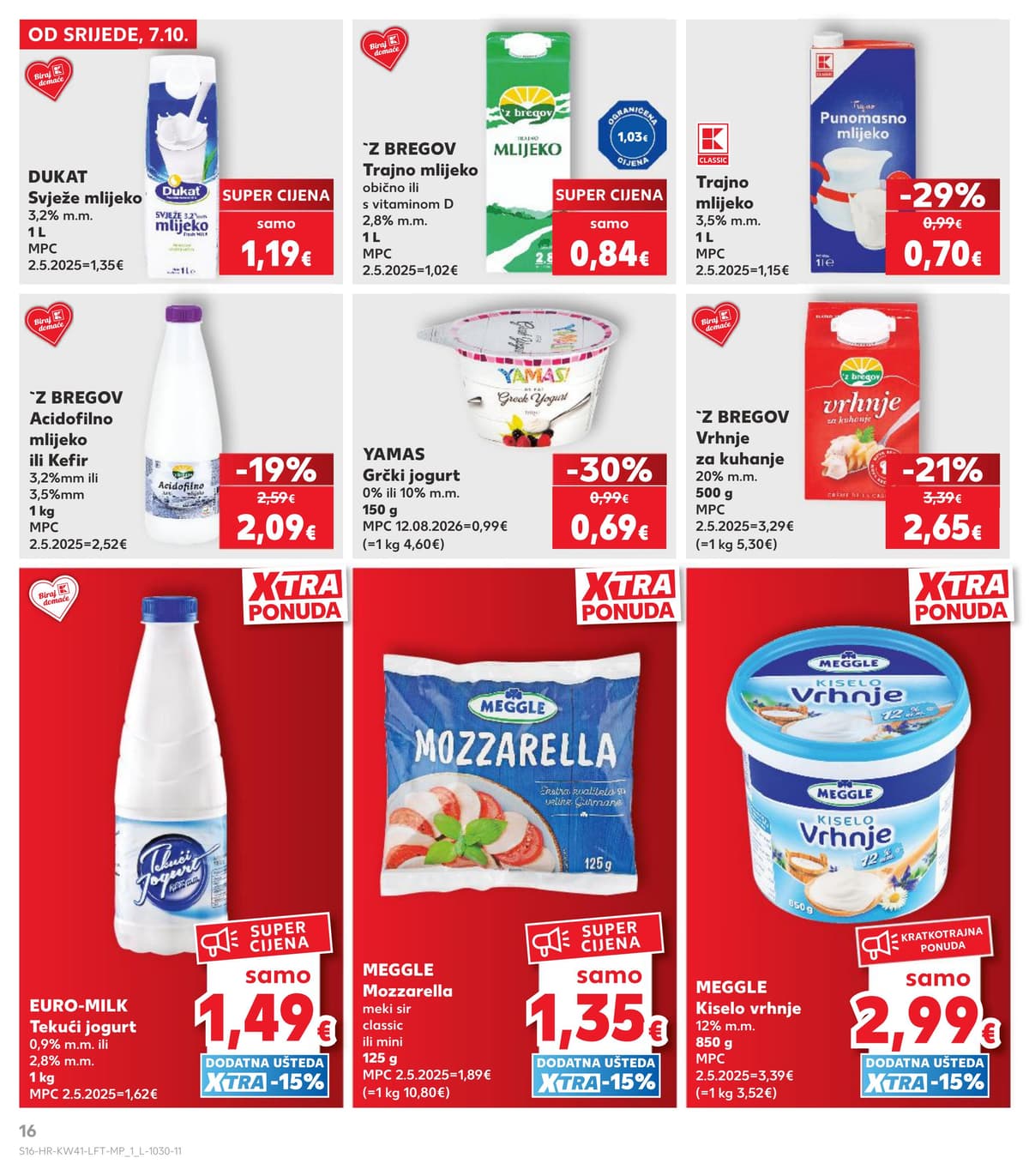 Stranica 16. Kaufland kataloga - Tjedna Akcija od 16.10.2026.