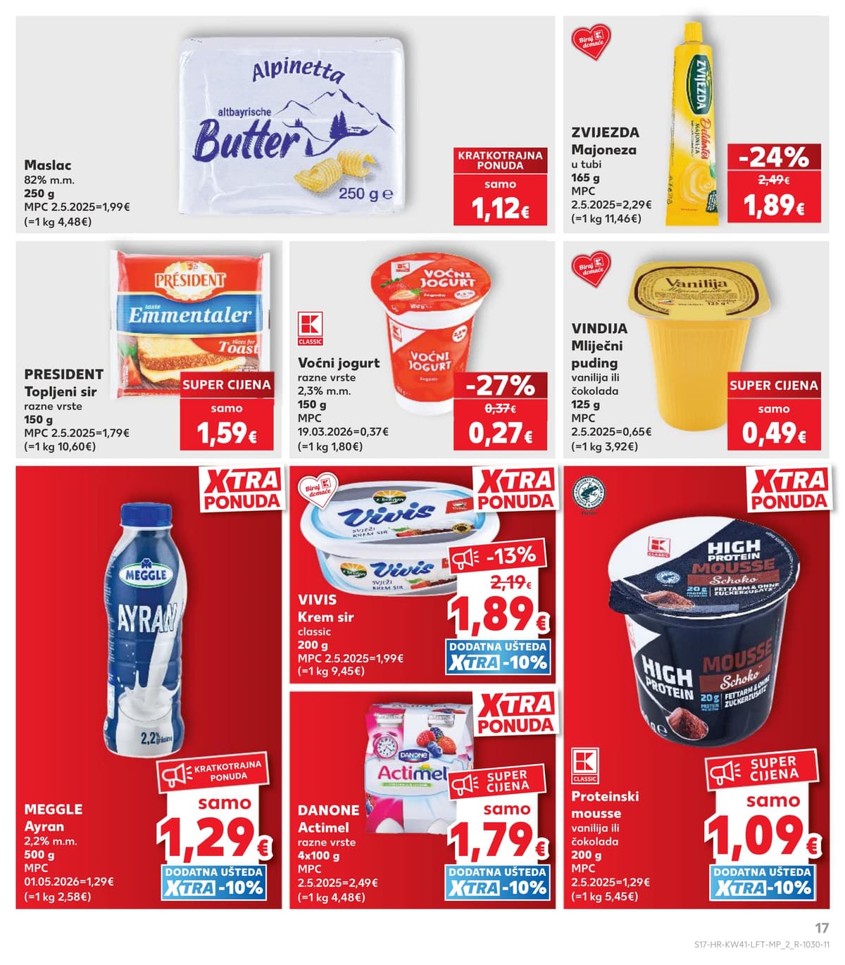 Stranica 17. Kaufland kataloga - Tjedna Akcija od 16.10.2026.