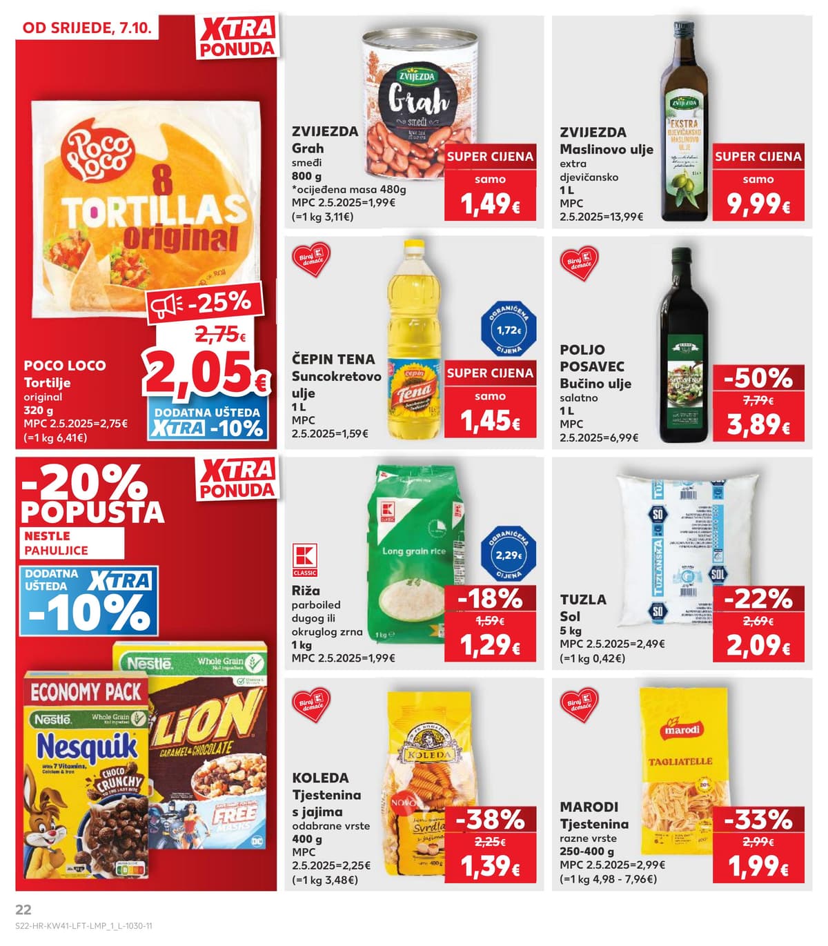 Stranica 22. Kaufland kataloga - Tjedna Akcija od 16.10.2026.