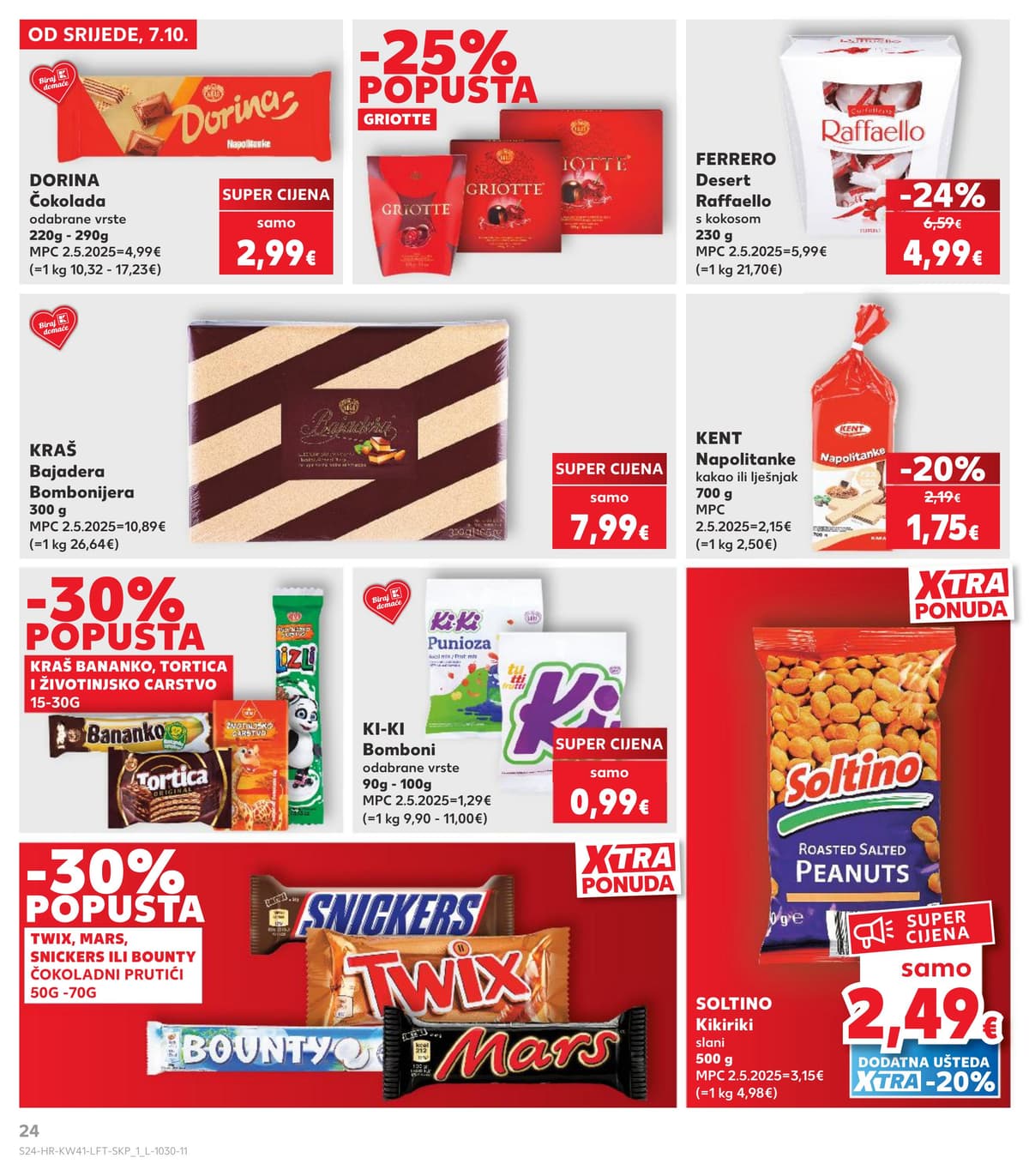 Stranica 24. Kaufland kataloga - Tjedna Akcija od 16.10.2026.