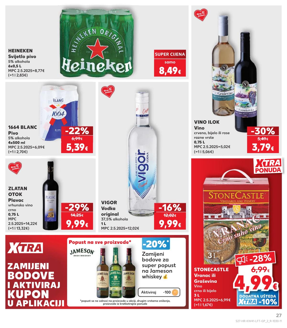 Stranica 27. Kaufland kataloga - Tjedna Akcija od 16.10.2026.