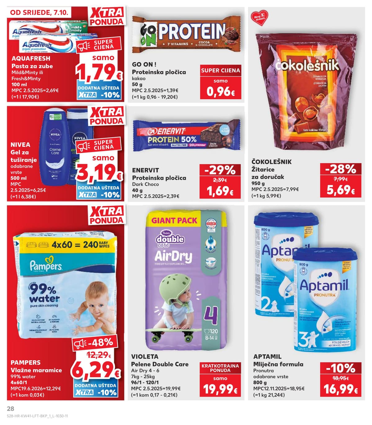 Stranica 28. Kaufland kataloga - Tjedna Akcija od 16.10.2026.