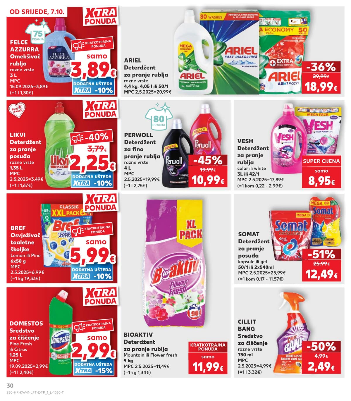 Stranica 30. Kaufland kataloga - Tjedna Akcija od 16.10.2026.